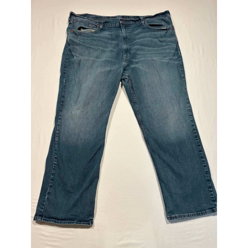 Levis 559 Relaxed Straight Mens Blue Denim Jeans 44x30 Medium Wash 0559-0067